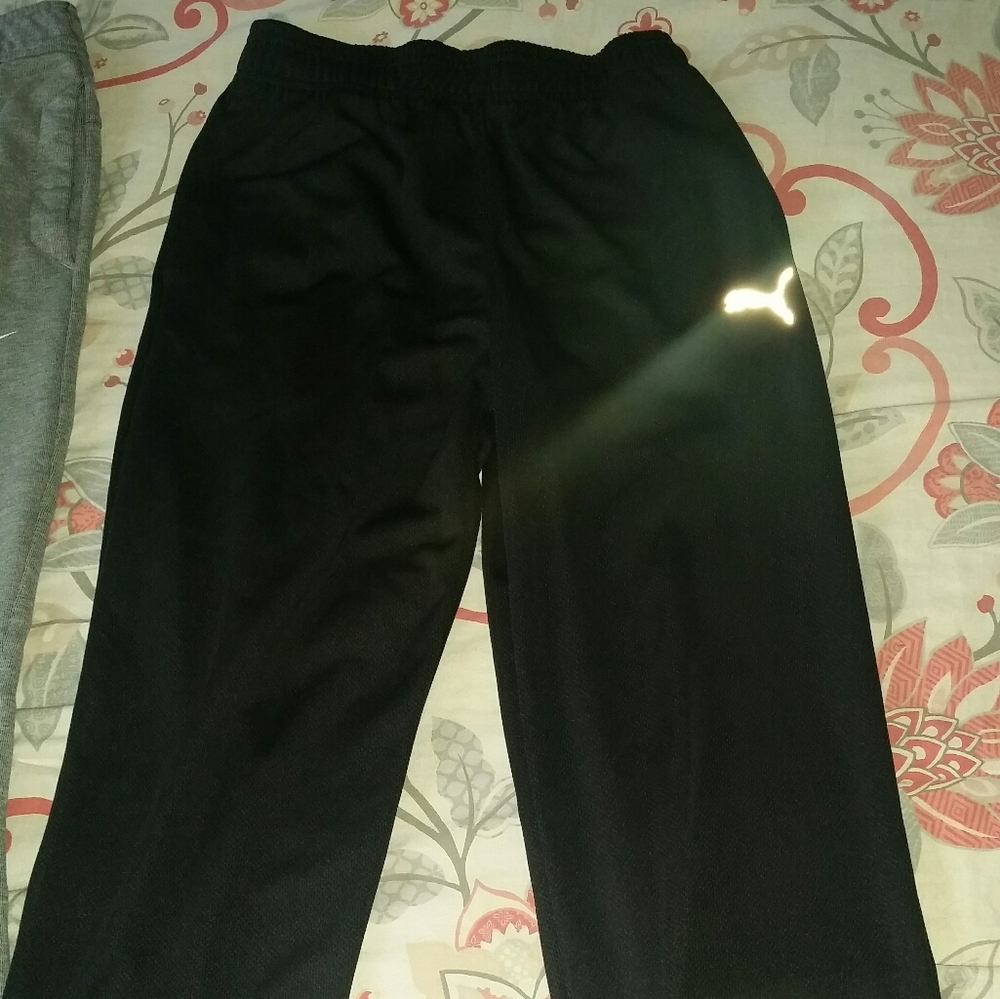 Puma athletic pants boys 10-12